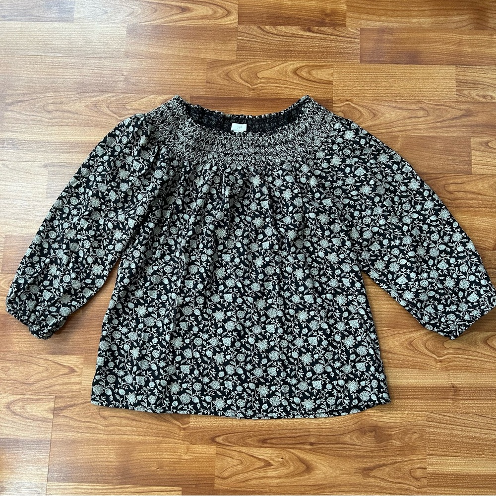3/$20 J. Jill peasant style blouse size XSP